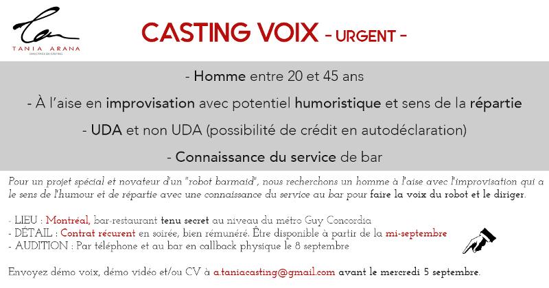 Annonce De Casting