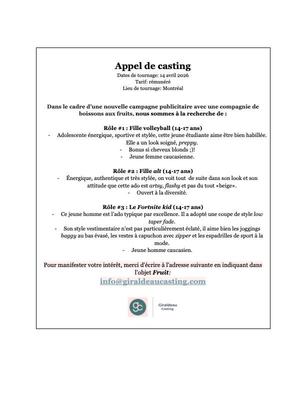 Boisson fruits ados volleyball alt fortnite