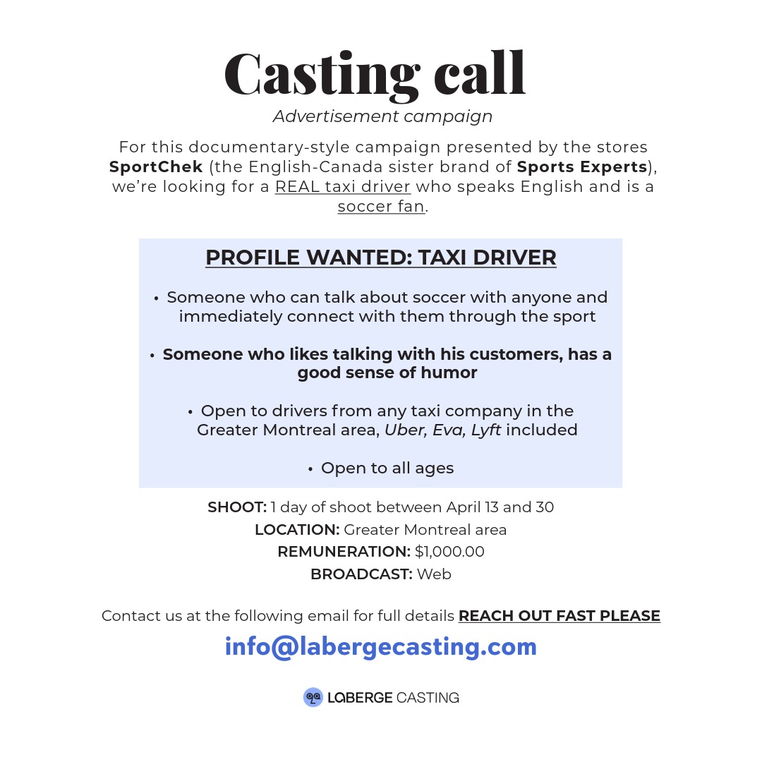 SportChek taxi soccer